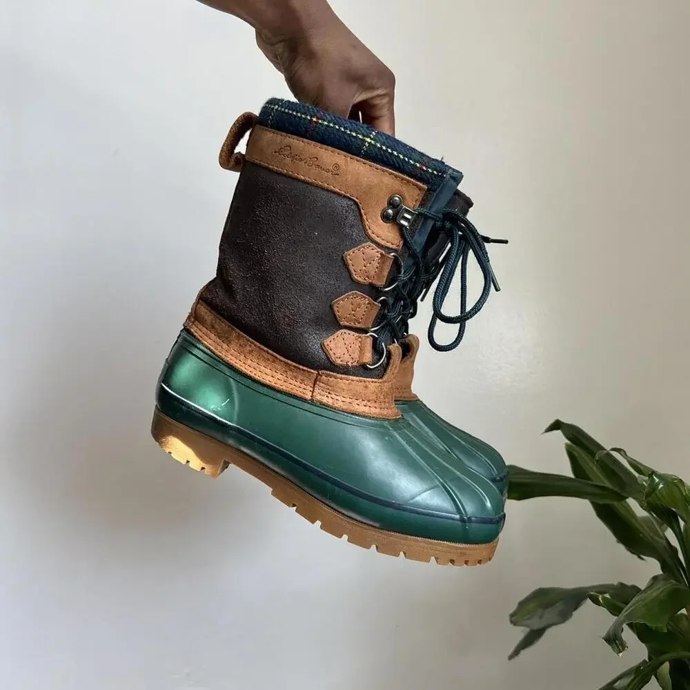 Vintage unisex Eddie Bauer Duck boots M7-W9‎